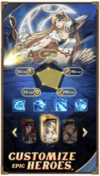 mythic heroes Customize epic heroes