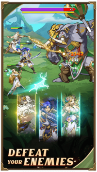 mythic heroes defeat your enemies