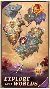 mythic heroes Explore lost worlds